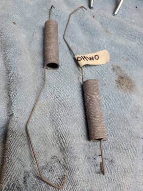 Wpw10041960 Whirlpool Kenmo Dryer Door Spring Set Of 2 Free Shipping