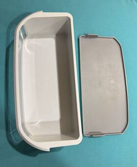 Kfcs22evms8 Whirlpool Wpw10119841 /kitchenaid Ref. Door Bin W10119841 And Pad From