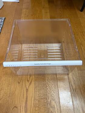 Wpw10153775 Whirlpool Kenmore Refrigerator Crisper Drawer Used Wpw10153775 Whirlpool Kenmore Refrigerator Crisper Drawer Used