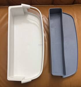 106.54206300 Whirlpool Wpw10160952 Kenmore Ref-tor Door Bin And Rubber Pad 2223636 From Mdl#