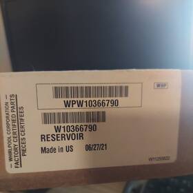 Wpw10366790 Whirlpool Nib W10366790 Oem Reservoir