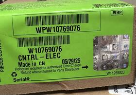 Wpw10769076 Whirlpool Refrigerator Temperature Control Drawer Assembly Wpw10769076 Whirlpool Refrigerator Temperature Control Drawer Assembly
