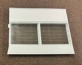 Wrt106tfdw01 Whirlpool Refrigerator Crisper Drawer Cover W11595196 With Glass Insert Wp2210047