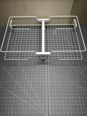 Wrx735sdhz08 Whirlpool Refrigerator Freezer Basket W11218042 For