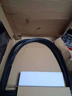 W10830047 Whole Parts New Refrigerator French Door Seal Gasket Black Color For Whirlpool