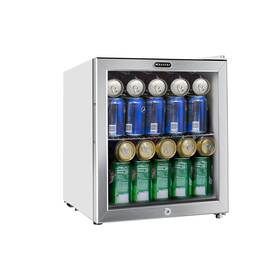 Br-062ws Whynter 852749006788 Stainless Steel Beverage Refrigerator With Lock 62 Cans White