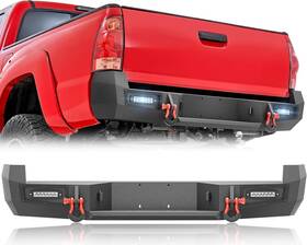 Y-xbcb-0158-fbm Yzona For Tacoma Pickup Truck Rear Bumper Compatible With 2005 2006 2007 2008 2009