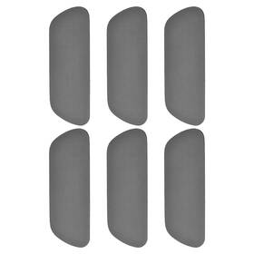 Zaplyte 724117658595 6pcs Refrigerator Drip Catcher For Fridge Water Dispenser Pan Dark Grey