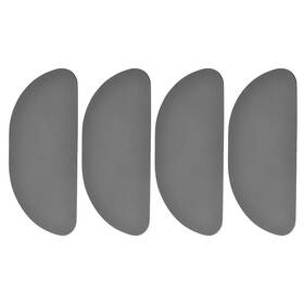 Zaplyte 724117658649 4pcs Refrigerator Drip Catcher Water Absorbent Pad For Grey