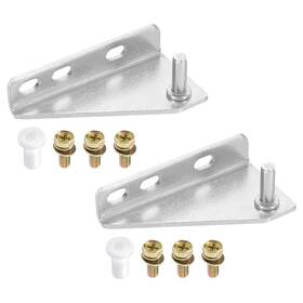 Zaplyte 724708421249 2pack Stainless Steel Hinge Freezer Door Hinges Inner Column Left