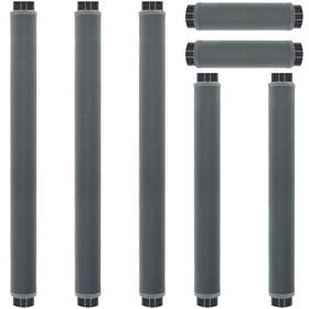 Zawagiik 742089239710 7pcs Refrigerator Door Handle Cover Washable Kitchen Deep Gray