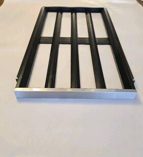 Prw15c01ag Zephyr Wine Cooler And Beverage Black Wooden Slide Shelf No Logo Used