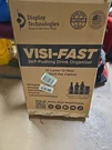 12/16OZ. Visi-fast Pusher Glide Self New Box Drink Organizer. Fixed Price $50.00.