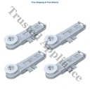 Set Of 4 Oem Whirlpool Amana Kitchenaid Dishwasher Upper Rack Rollers W10888592. Fixed Price $25.81.