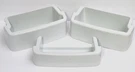 Refrigerator Freezer Door Bins White WR71X10953 WR71X10291 Set Of. Fixed Price $29.95.