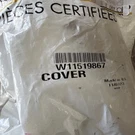 W11519867 Whirlpool Cover. Fixed Price $91.99.