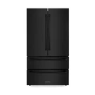 Zline 36" Counter Depth French Door Black Stainless Refrigerator RFM-36-BS OB1. Fixed Price $3080.01.