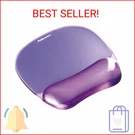 Fellowes Crystals Gel Mouse Pad With Wrist Rest - Purple (91441). Fixed Price $25.60.