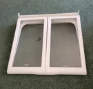 Oem Whirlpool Kenmore Refrigerator Glass Shelf Twin Flip Part# 2203625,2203467. Fixed Price $39.00.