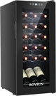 18 Bottle Wine Fridge Freestanding Compressor Cooler Refrigerator Chiller. Fixed Price $335.99.