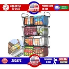 Goovilla Freezer Organizer Bins With Foldable Handle, 4 Pack Stackable. Fixed Price $55.00.