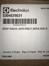 New Genuine Oem Electrolux Step Valve Assembly With Filter - 5304529531. Fixed Price $29.99.