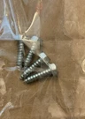 4 Frigidaire 218362501 Refrigerator Screw Genuine Oem Part Hex Fast Ship. Fixed Price $14.99.