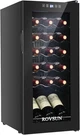18 Bottle Wine Fridge Freestanding Compressor Cooler Refrigerator, Beverage. Fixed Price $199.99.