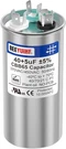 CBB65 Mfd 370 440 450V Dual Run Round Capacitor Air Conditioner Heat. Fixed Price $14.99.