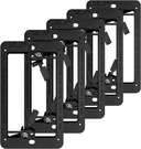 Low Voltage Mounting Bracket, 1-GANG, 5-PACK, Black, For Cables & Wires. Fixed Price $15.80.