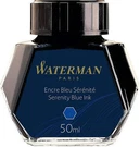 Waterman Fountain Pen Ink Serenity Blue 50ML Bottle 1.7 Fl Oz,. Fixed Price $20.90.