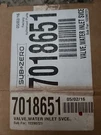 New Oem Sub Zero 7018651, 12-2907-21, Water Valve Kit Bin 9-41. Fixed Price $223.43.