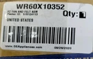 Ge Fan And Felt Assembly WR60X10353. Fixed Price $50.00.