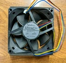 Nidec Ultraflo Fan U80T12MS1A7-57 80X80X25MM 12VDC 0.30A Computer/server. Fixed Price $9.95.