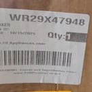 WR29X47948 Ice Maker Assembly Refrigerator Replacement Part. Fixed Price $120.00.