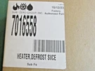 Sub Zero Refrigerator - Defrost Heater Oem Part No. 7016558 New! Open Box. Fixed Price $79.99.