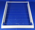 Oem Whirlpool Refrigerator Glass Shelf W/ Rail WP2214911; 2214909. Fixed Price $40.00.