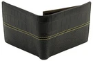 American Bison 1727BK Black Brown Leather Bifold Wallet. Fixed Price $24.95.