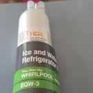 Hdx EQW-3 Ice & Water Refrigerator Filter For Whirlpool Model. Fixed Price $10.00.