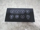 Refrigerator Dispenser Control Board Cracked/button Part # WR55X10422. Fixed Price $42.00.