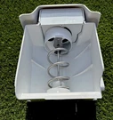 Refrigerator Ice Bin Bucket Assembly P# WR17X12079 From Model PSC23MGPB. Fixed Price $59.00.