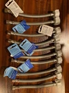 (10) Plumb Pak PP23804 3/8 Compression X 7/8 Ballcock In. Toilet Supply Tube 9". Fixed Price $59.00.