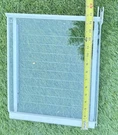 Refrigerator Half Left Glass Shelf & Glides WR71X10088 From Mdl# GTH18EBC2RWW. Fixed Price $46.00.