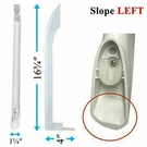 Fridge Door Handle - Frigidaire FFTR1821QW1 FFTR1814QW1 FFTR1814QW0 FFHT2021QW0. Fixed Price $28.99.