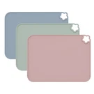 3 Pack Silicone Placemat For Kid Stain-proof Non-slip Reusable Toddler. Fixed Price $18.54.