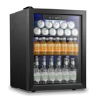 Beverage Refrigerator 68 Can 1.7CU.FT Glass Door Mini Fridge Black W5848H Star. Fixed Price $259.99.