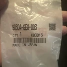 New Honda 90304-GE8-003 U-nut Sprocket Genuine Oem Service Part A51. Fixed Price $7.00.