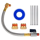 Breezliy Extended Tank Drain Valve Assembly KIT,10 Inch Braided Steel Hose 1/.... Fixed Price $21.83.