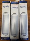 New Aquarius AWF-UKF8001 Refrigerator Water Filter 3PACK Replaces Maytag. Fixed Price $24.00.