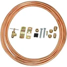 Everbilt 1/4 In. Comp X 15 Ft. Copper Ice Maker Installation Kit. Fixed Price $14.88.